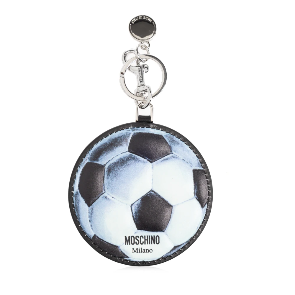 Moschino Balvormige sleutelhanger White Heren