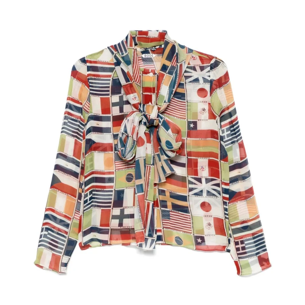Blouses & Shirts > Blouses - - Bode - Modalova