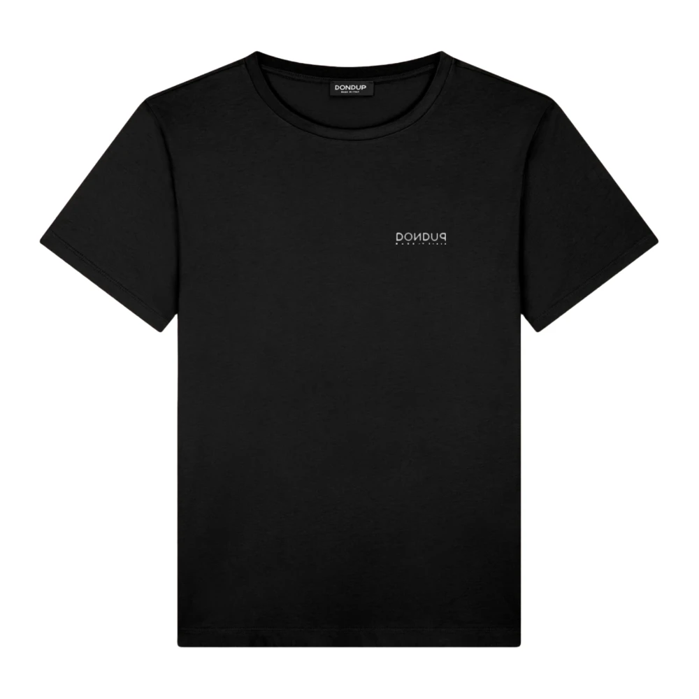 Dondup - Tops > T-Shirts - Black - Dondup - Modalova