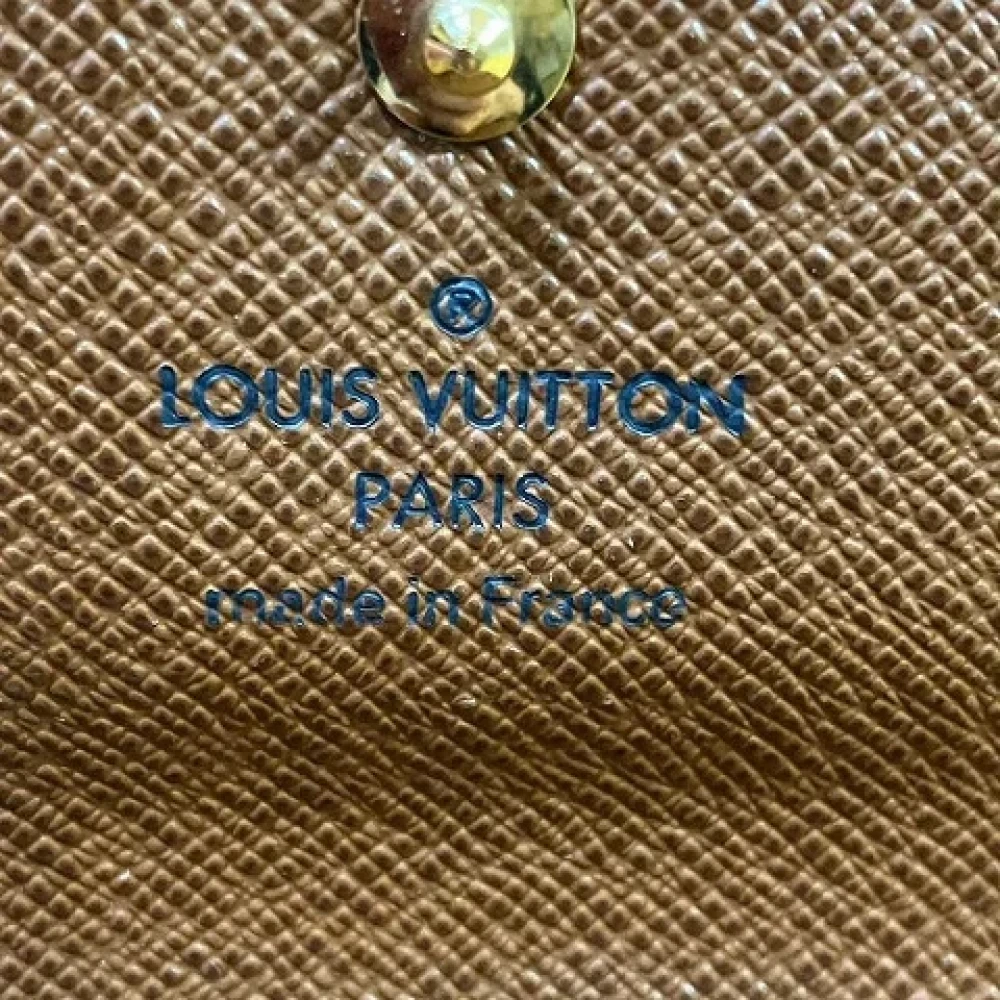 Louis Vuitton Vintage Pre-owned Canvas key-holders Brown Dames