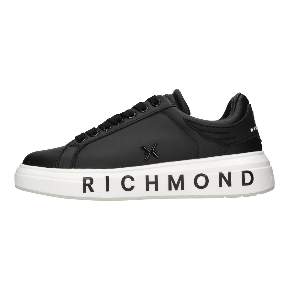 John Richmond 27204/Cp B Leren Sneaker Dames Schoenen Zwart