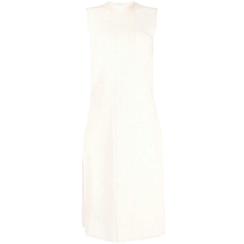 Jil Sander Women's Beige Midi Dress For