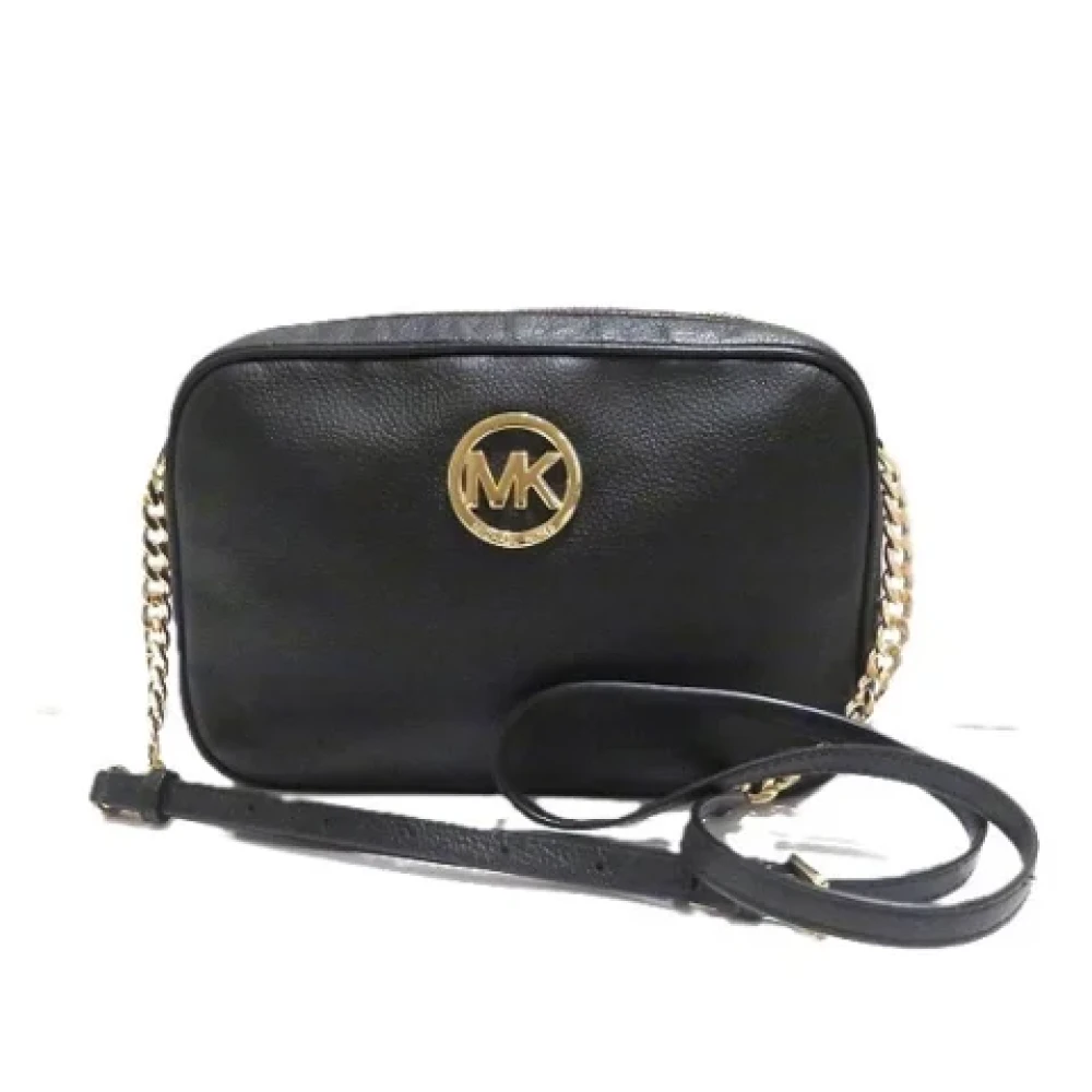 Michael Kors Pre-owned Leather shoulder-bags Black Dames