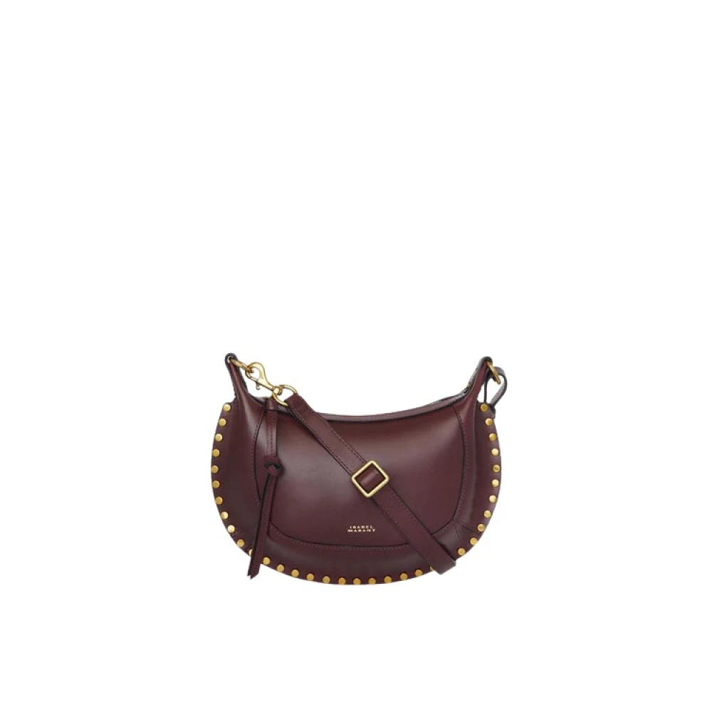 Isabel marant Moon Leren Schoudertas Brown Dames