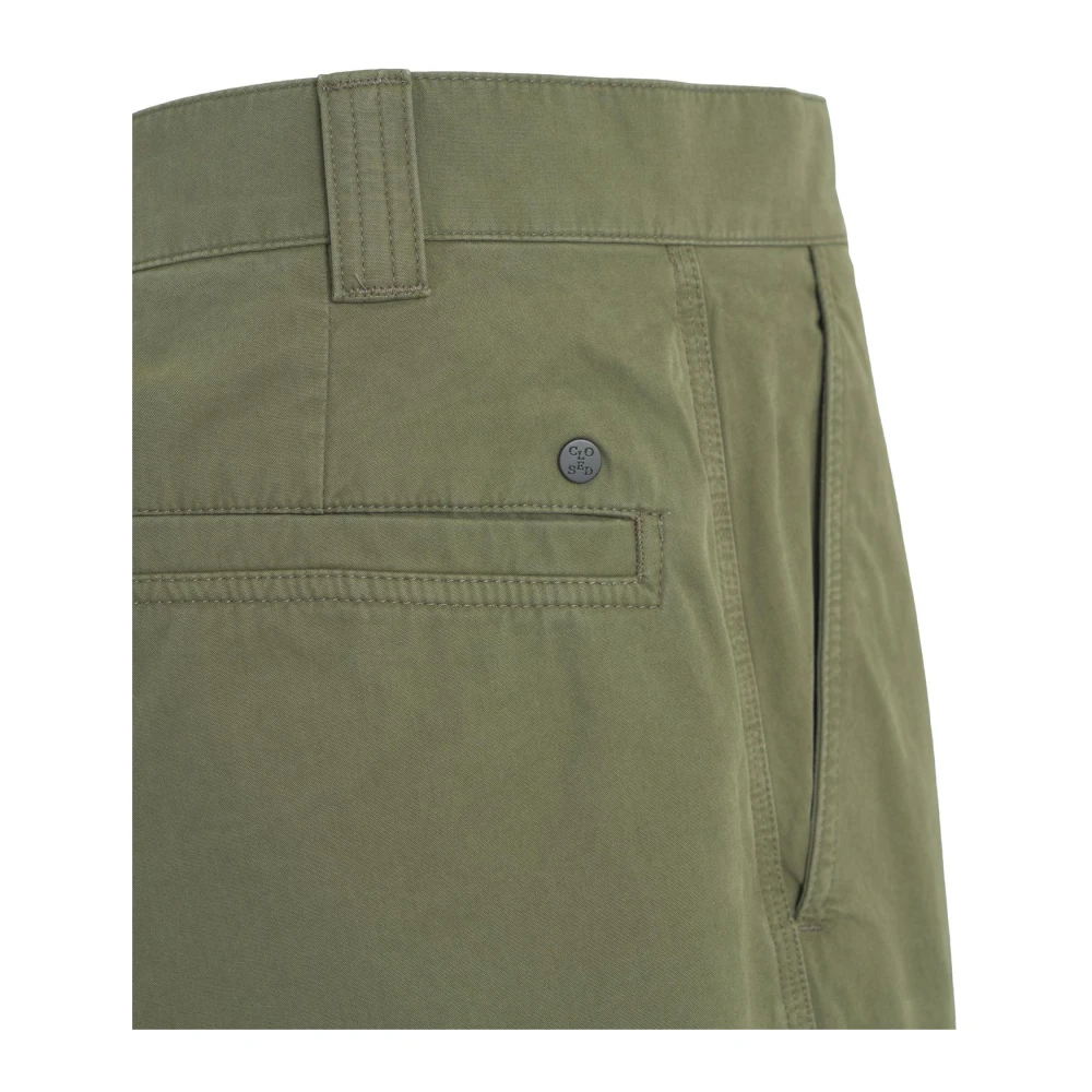 closed Olijf Cargo Wijde Pijp Broek Green Heren