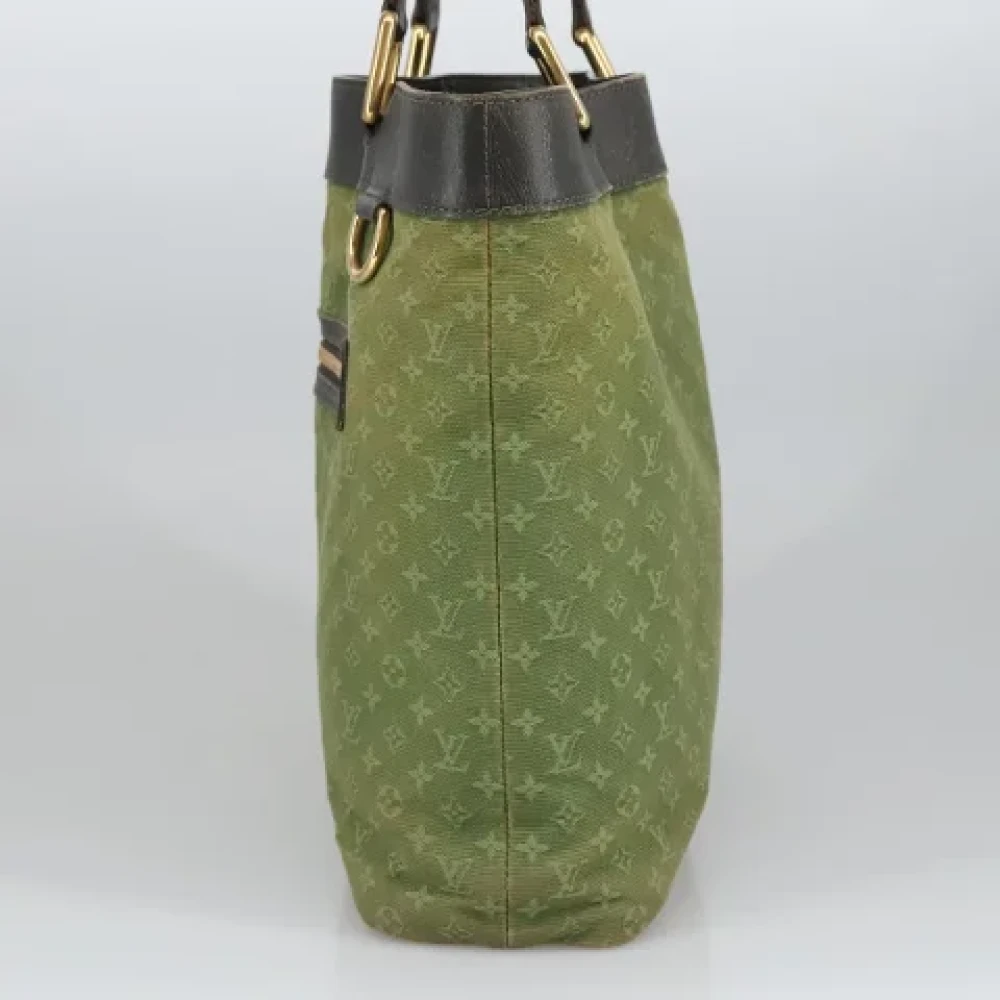 Louis Vuitton Vintage Pre-owned Canvas totes Green Dames