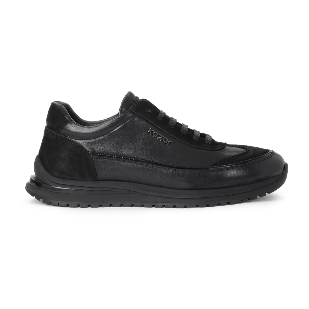 Kazar Zwarte sneakers voor mannen Heren Schoenen