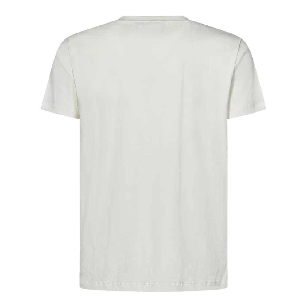 Vilebrequin Witte T-shirts en Polos met Logo Print White Heren