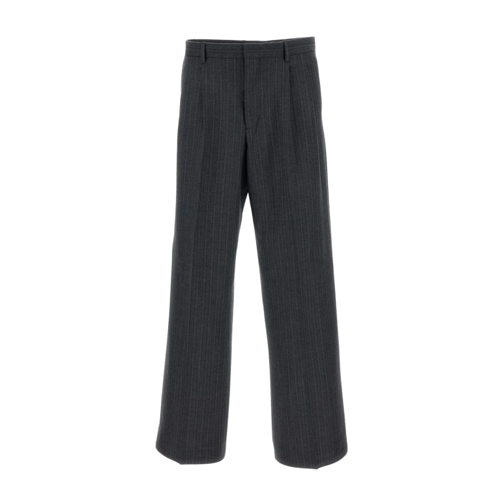Sunflower Men's Gray Wool Blend Trousers - Image 2