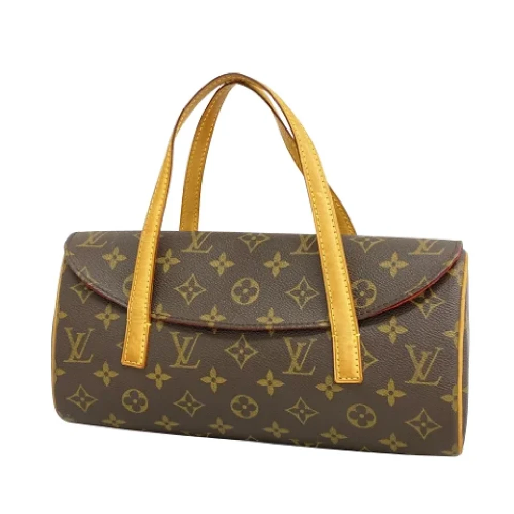 Louis Vuitton Vintage Pre-owned Canvas handbags Brown Dames