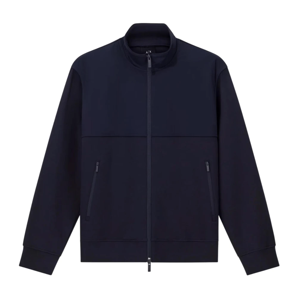 Armani Exchange Uomo Blu Felpe, S, New,