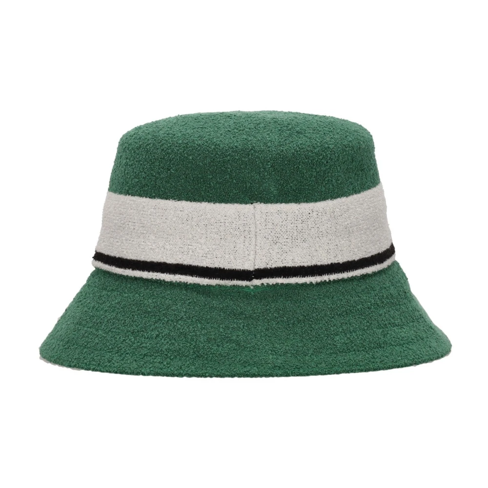 Kangol Gestreepte Vissershoed Turf Groen Green Heren