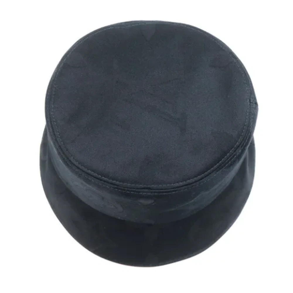 Louis Vuitton Vintage Pre-owned Cotton hats Black Dames