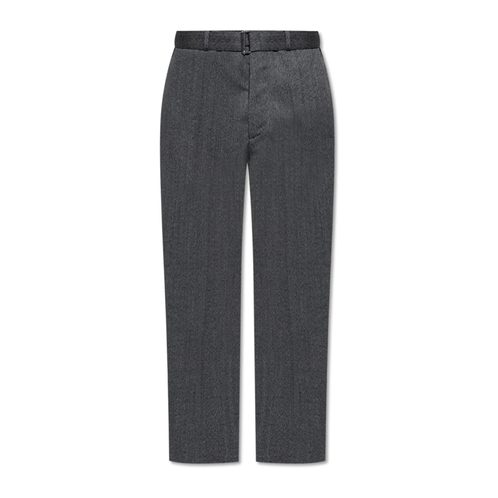 Officine Générale Wollen broek Gray Heren