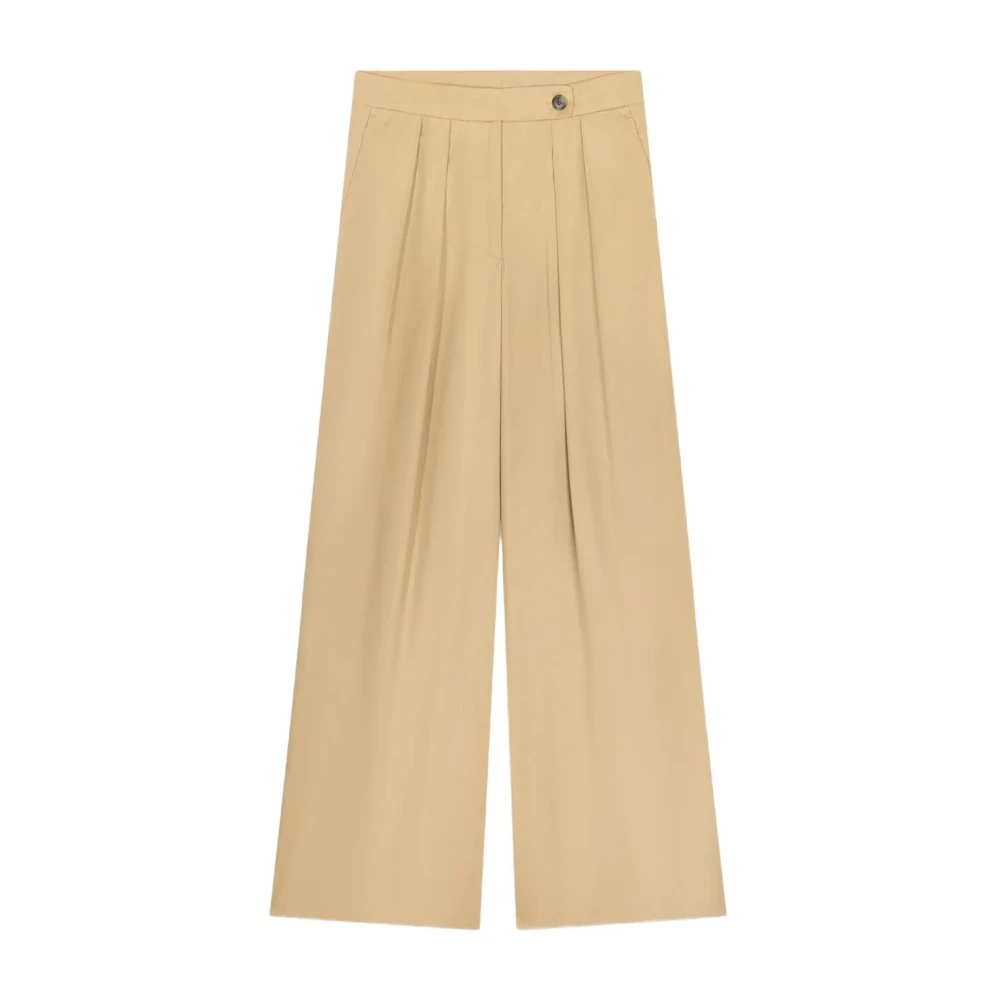 Dries Van Noten Cargo Broek in Beige Pamplona Stijl Beige Dames