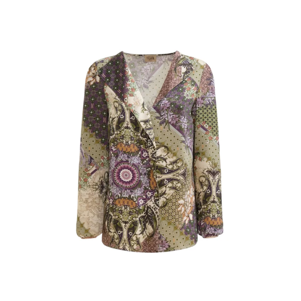 Alviero Martini 1a Classe Lange Mouw Blouse Multicolor Dames