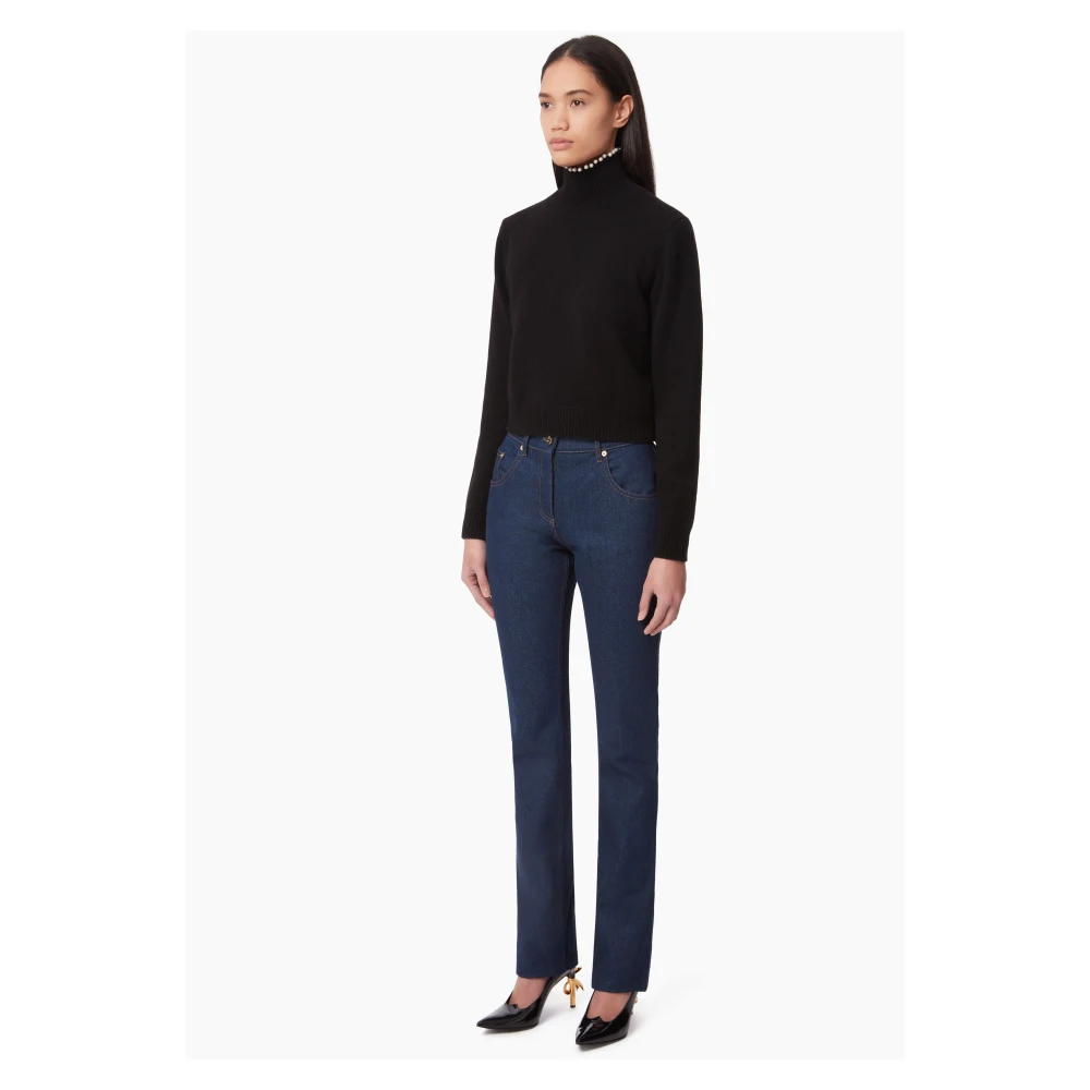 Nina Ricci Zwarte Kralen Coltrui Black Dames