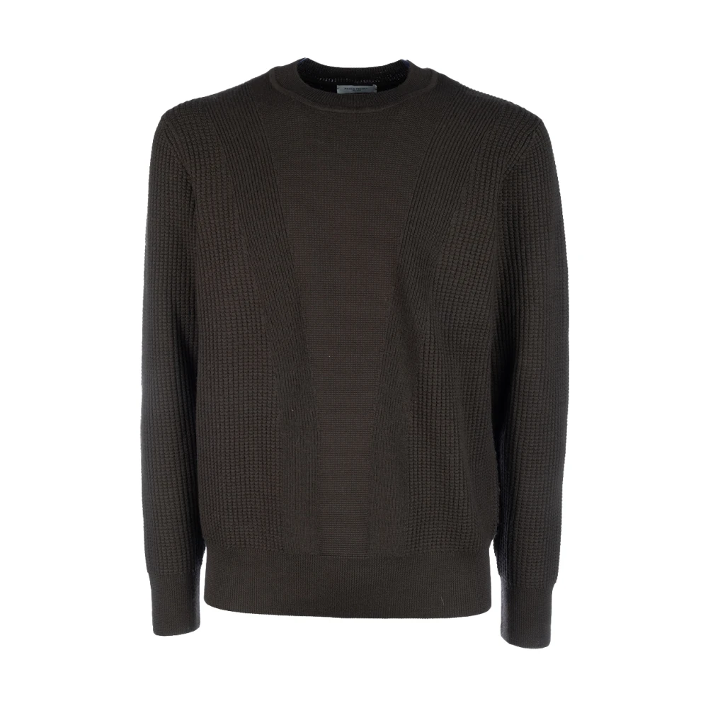 Paolo Pecora Stijlvolle Gebreide Kleding Collectie Gray Heren
