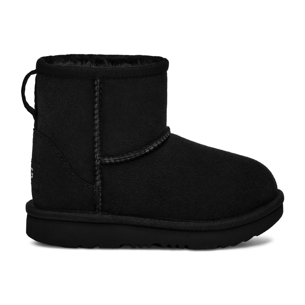 Ugg Black Classic Mini Ii Boots - Female - Kids Boots - 22 Eu - Kids