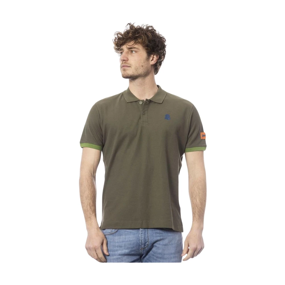 Invicta Cotton Polo Shirt - Male - Polo Shirts - Green - S - Tops