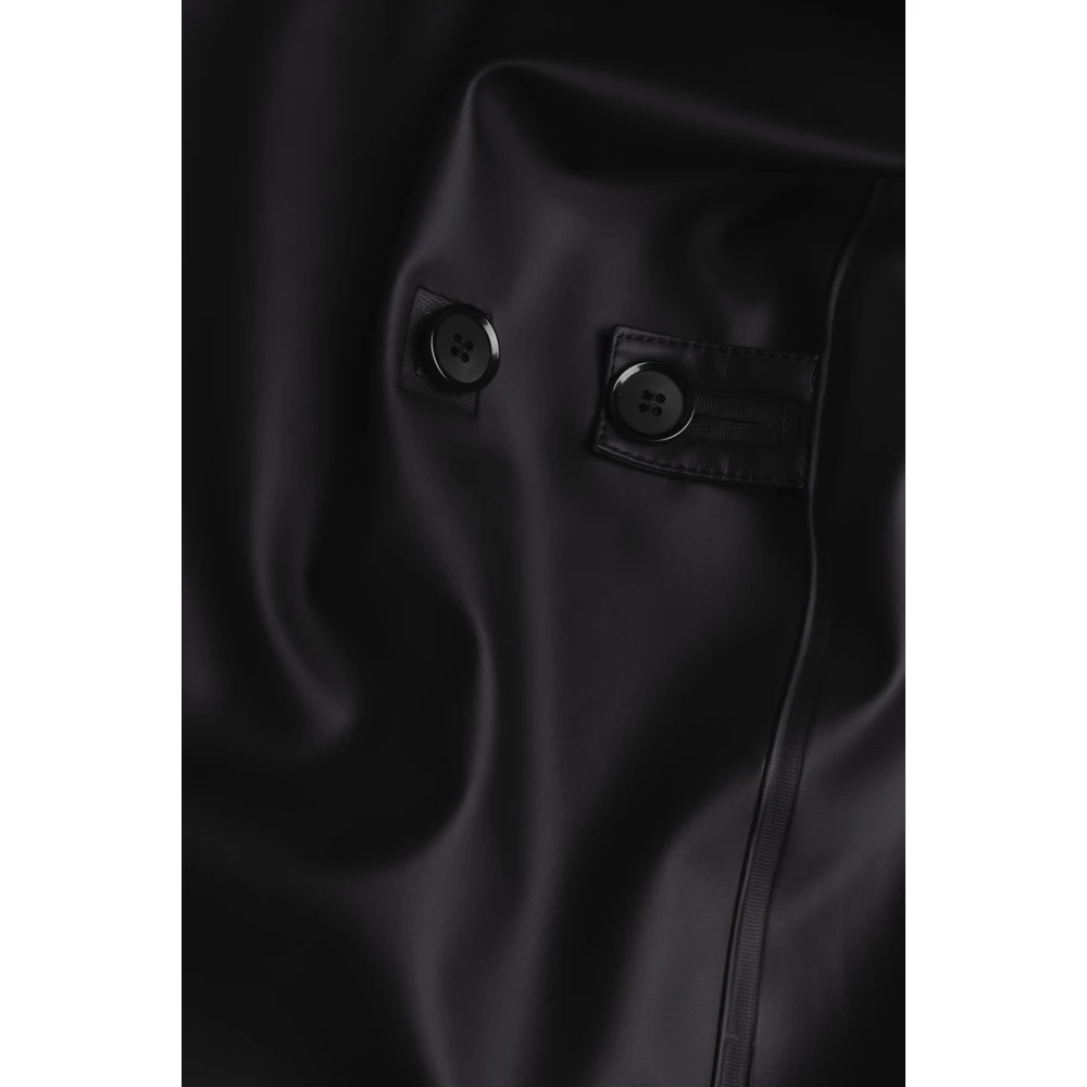 Stutterheim Elegante Regen Trenchcoat Black Dames