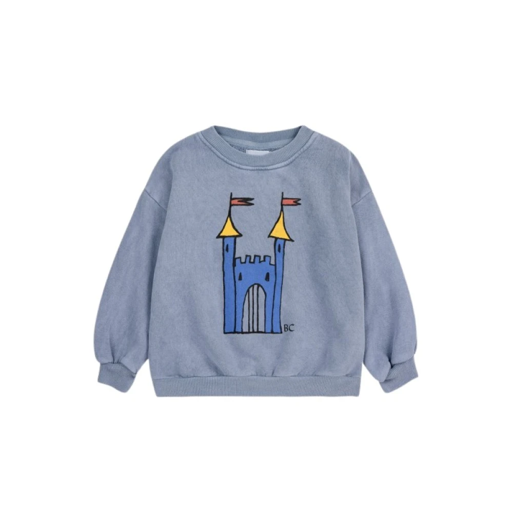 Bobo Choses Blått Slott Barn Sweatshirt Blue, Pojke