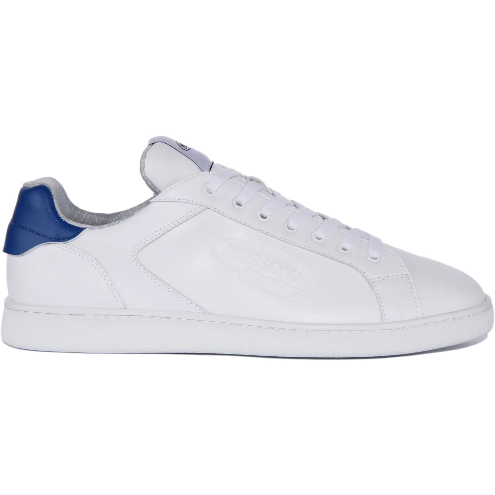 Missoni Men's White Sneakers, 10 Uk, Blue Trainers For Everyday Wear