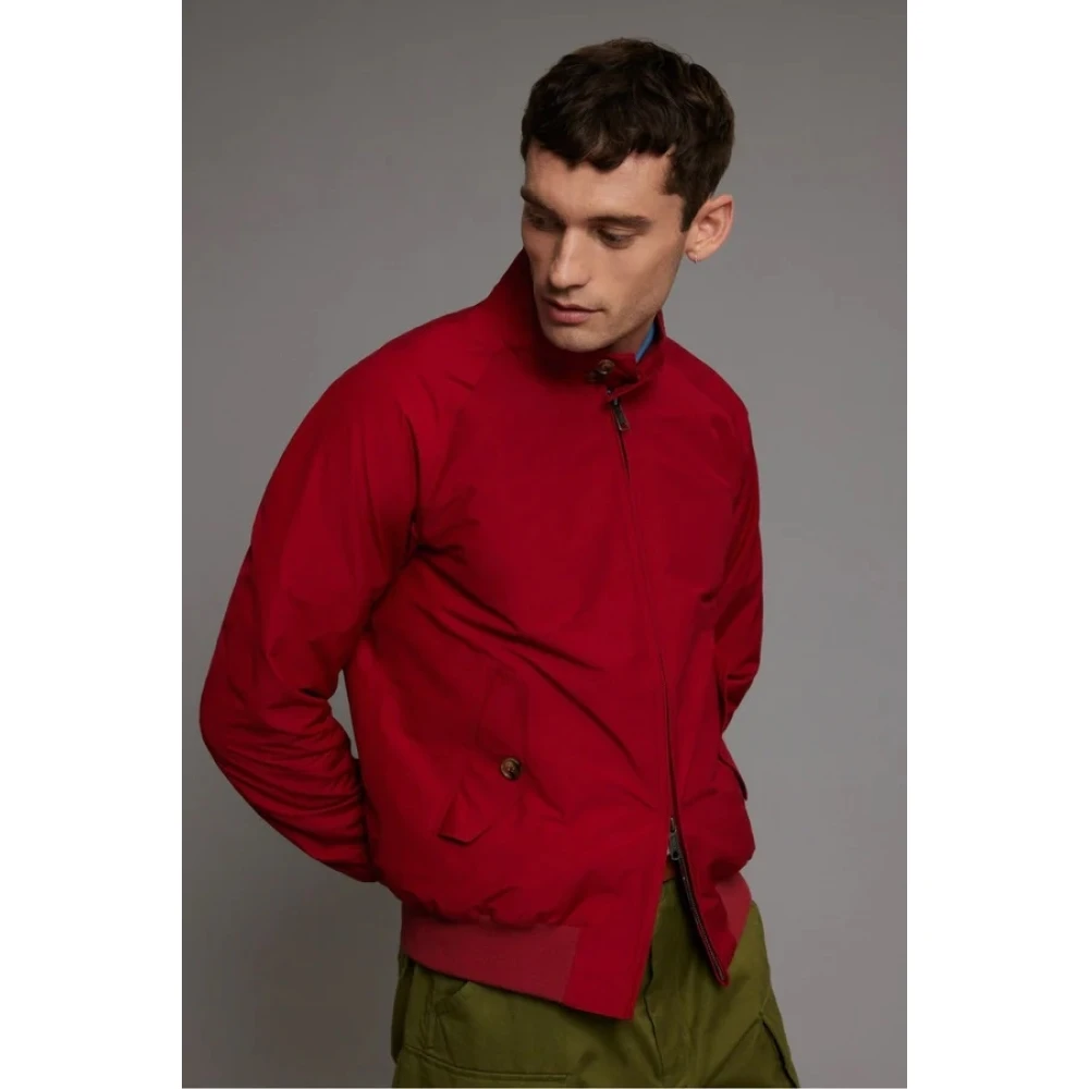 Baracuta Klassieke Harrington-jas in Chili Pepper Red Heren