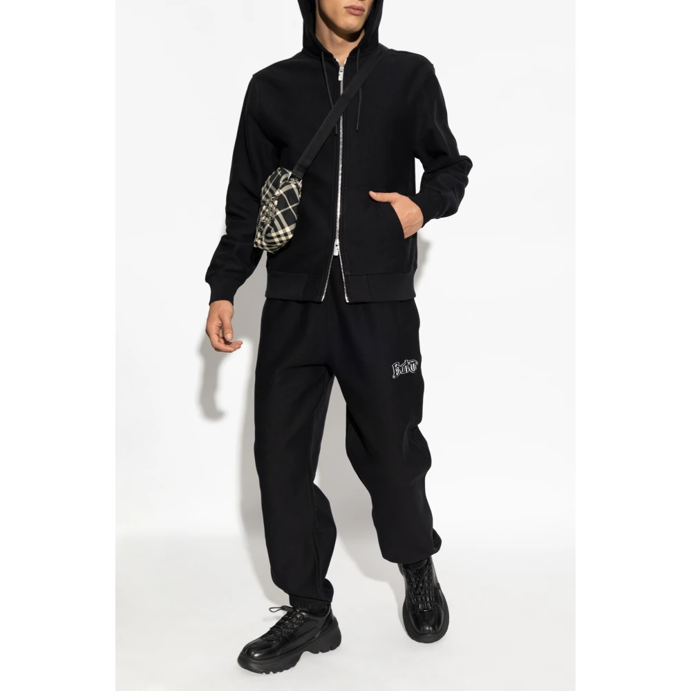 Burberry Sweatpants Black Heren