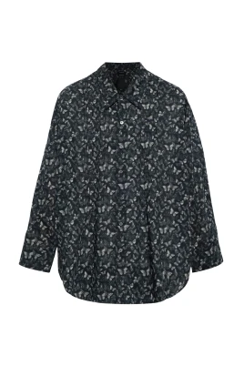 Oversized Printed Shirt