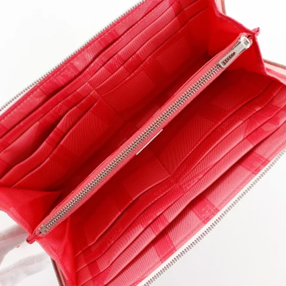 Hermès Vintage Pre-owned Leather wallets White Dames
