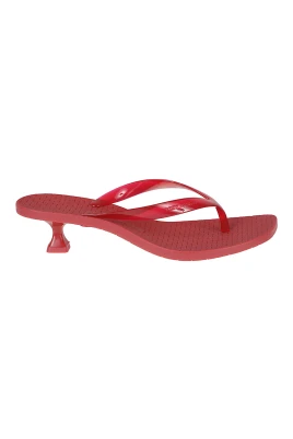 Jelly Heel Flip‑Flop