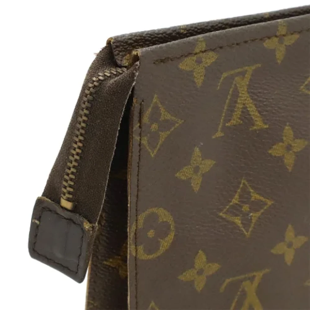 Louis Vuitton Vintage Pre-owned Fabric pouches Brown Dames