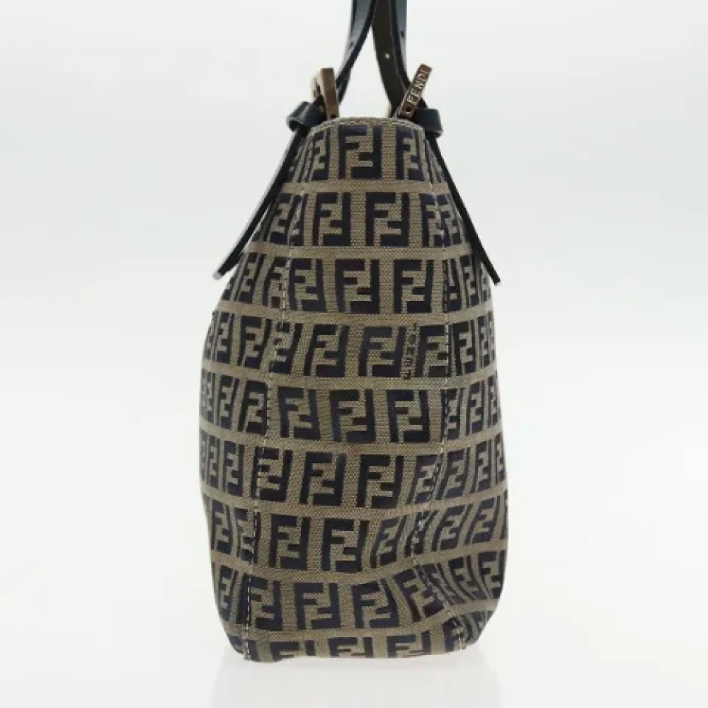 Fendi Vintage Pre-owned Canvas fendi-bags Blue Dames