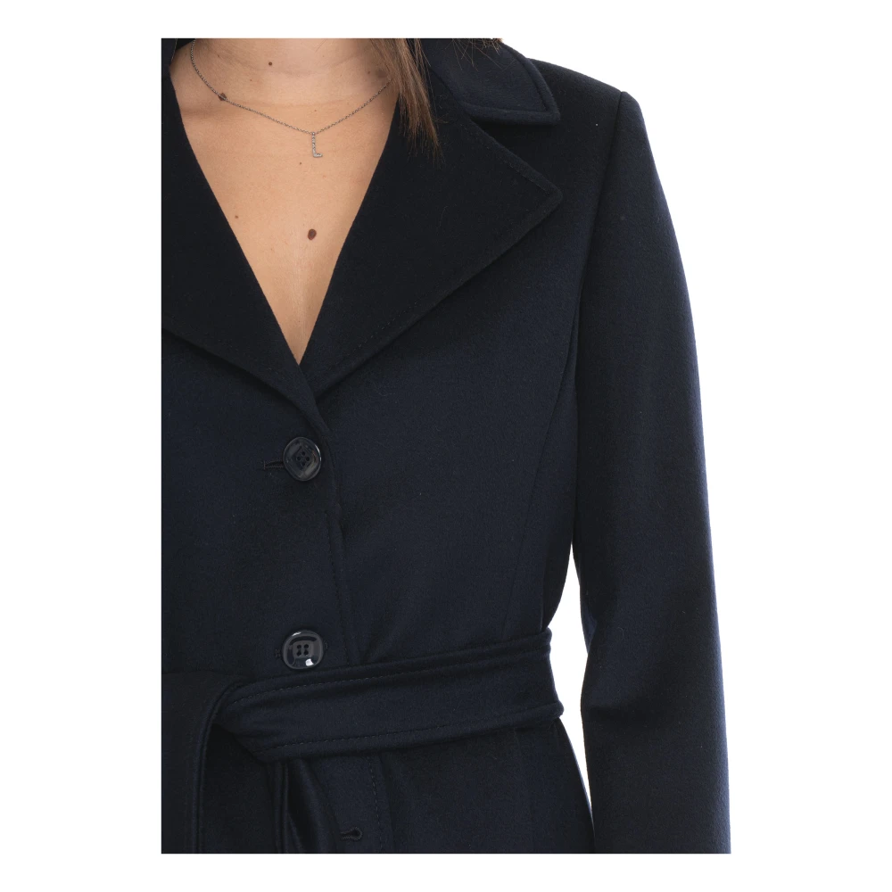 Pennyblack Wollen jas met 3 knopen Blue Dames