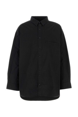 oversize-black-poplin-shirt