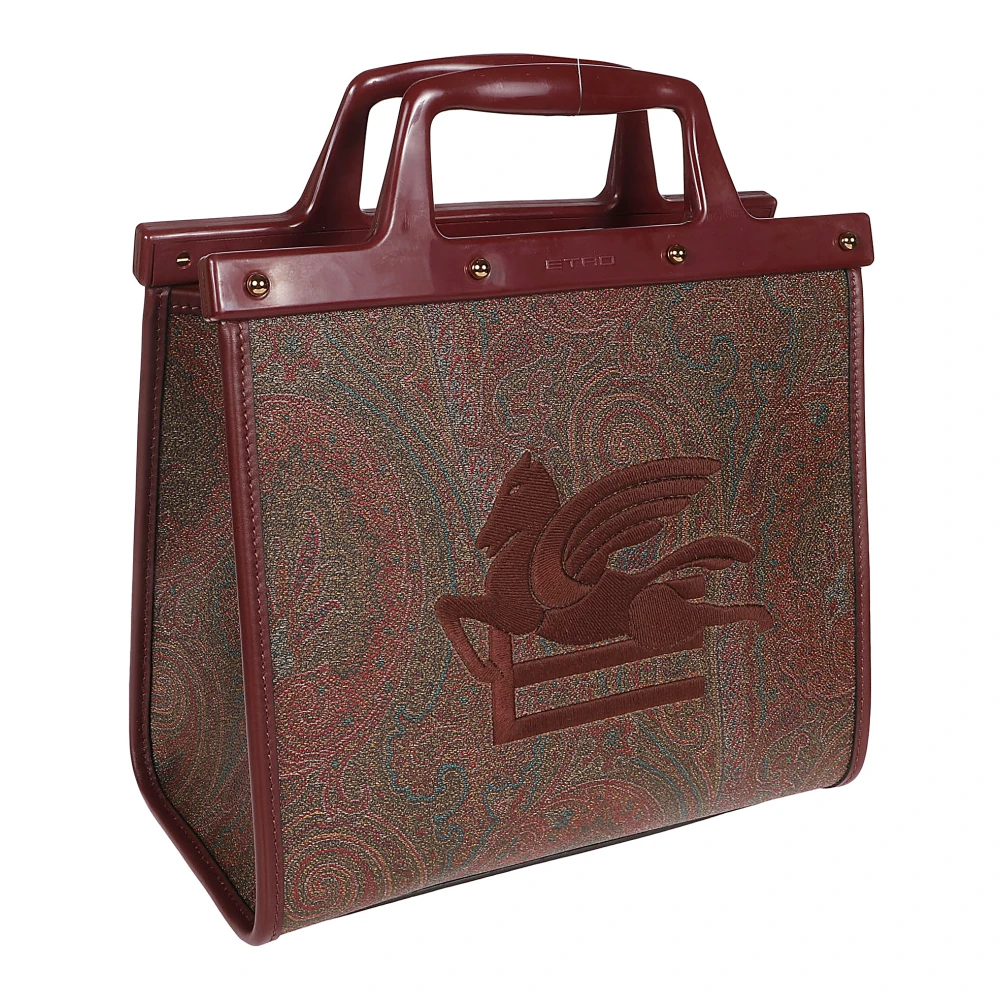 ETRO Stijlvolle Love Trotter Winkelmand Brown Dames