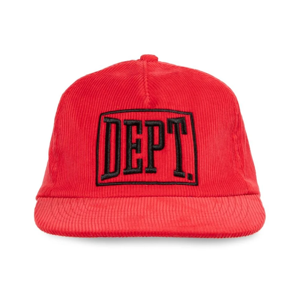 Gallery Dept. Karmozijnrode Corduroy Platte Pet Red Heren