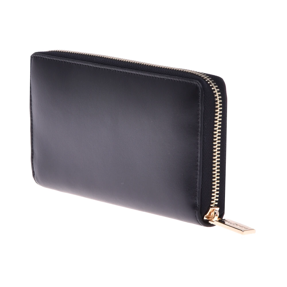 Baldinini Wallet in smooth black calfskin Black Dames