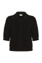 pull-noir-en-maille-a-manches-courtes