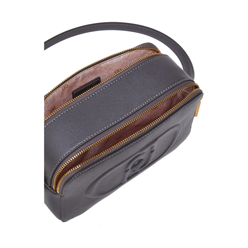 Liu Jo Chique Grijze Handtas met Logodetails Gray Dames