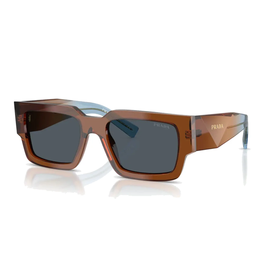 Prada Unisex Brown Prb17s Sunglasses - Sunglasses - 54 Mm - Accessories