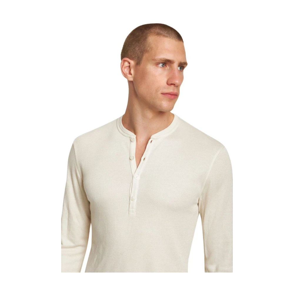 Orlebar Brown Kasjmier Matchstick Longsleeve White Heren