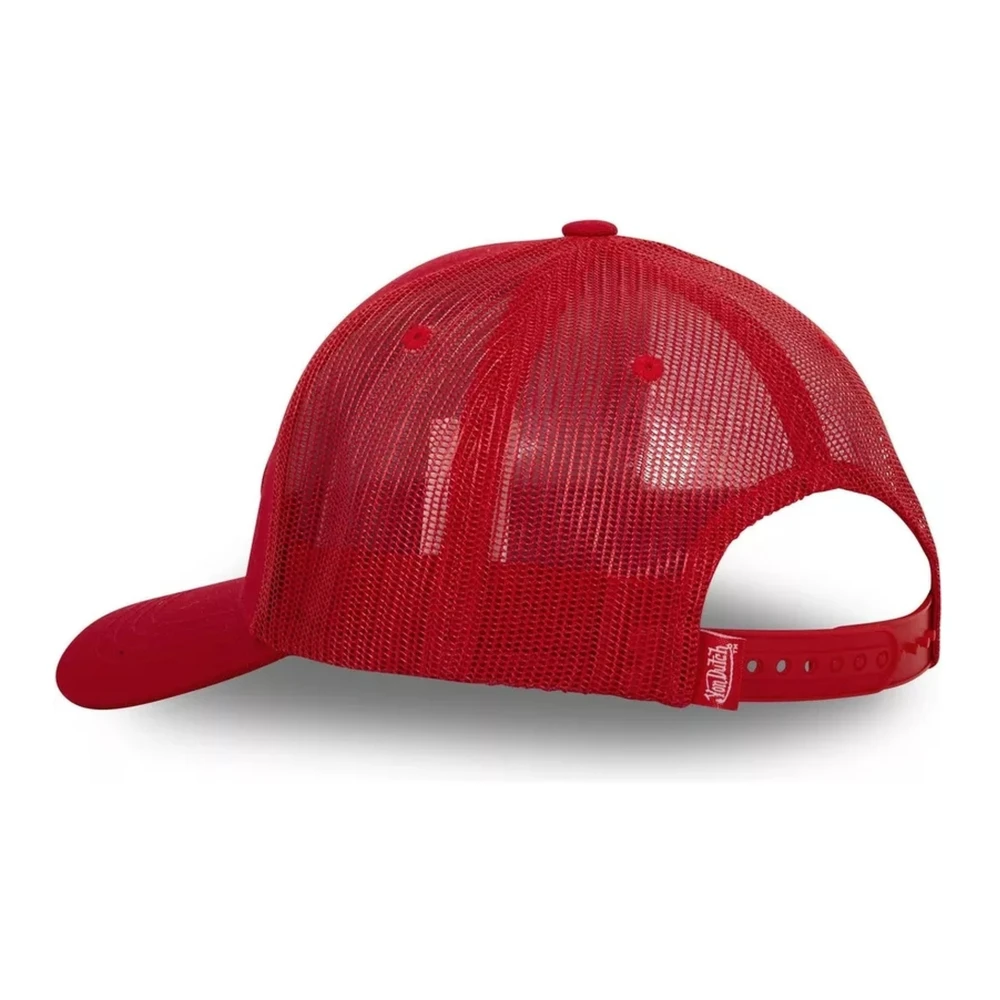Von Dutch Rode Trucker Cap met CB LOF Red Heren