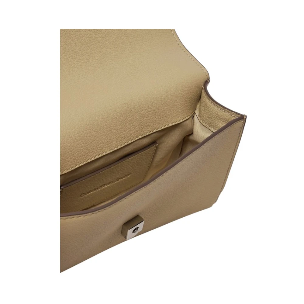 Calvin Klein Jeans Beige Handtas van gerecycled polyester Lente Zomer Collectie Beige Dames