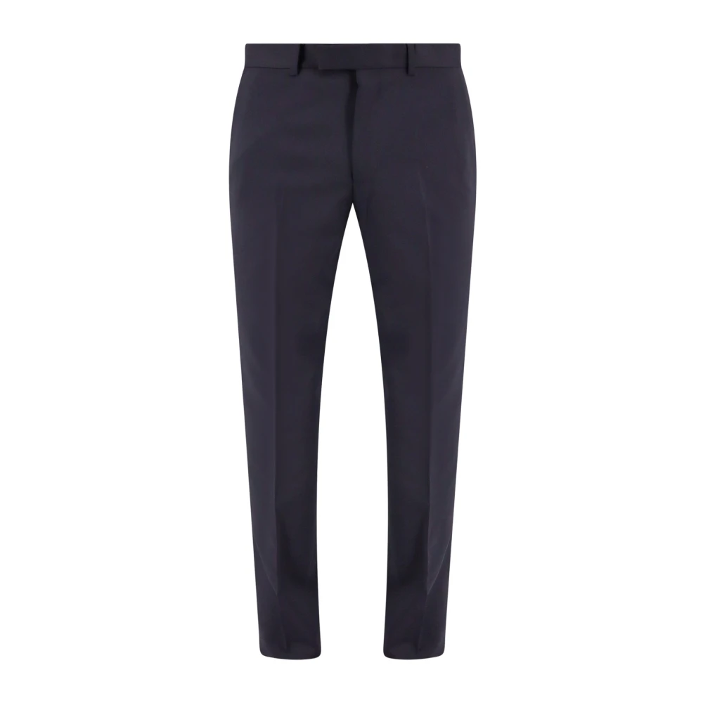 Ermenegildo Zegna Blauwe Wollen Broek Blue Heren