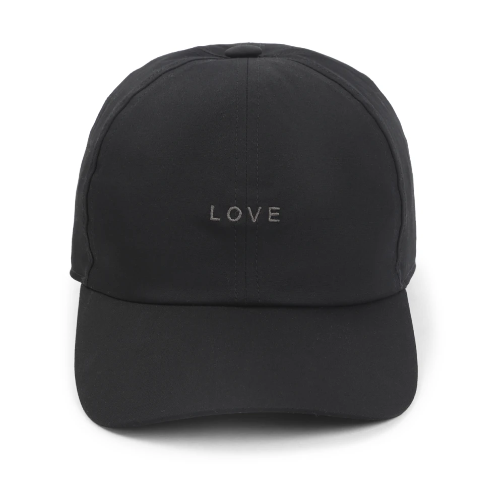 Rick Owens Uomo Nero - Baseball Cap, Size: M - Immagine 3
