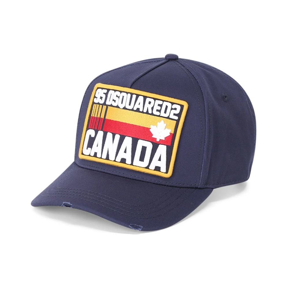 Dsquared2 Caps - Male - Hats & Caps - Blue - One Size - Accessories