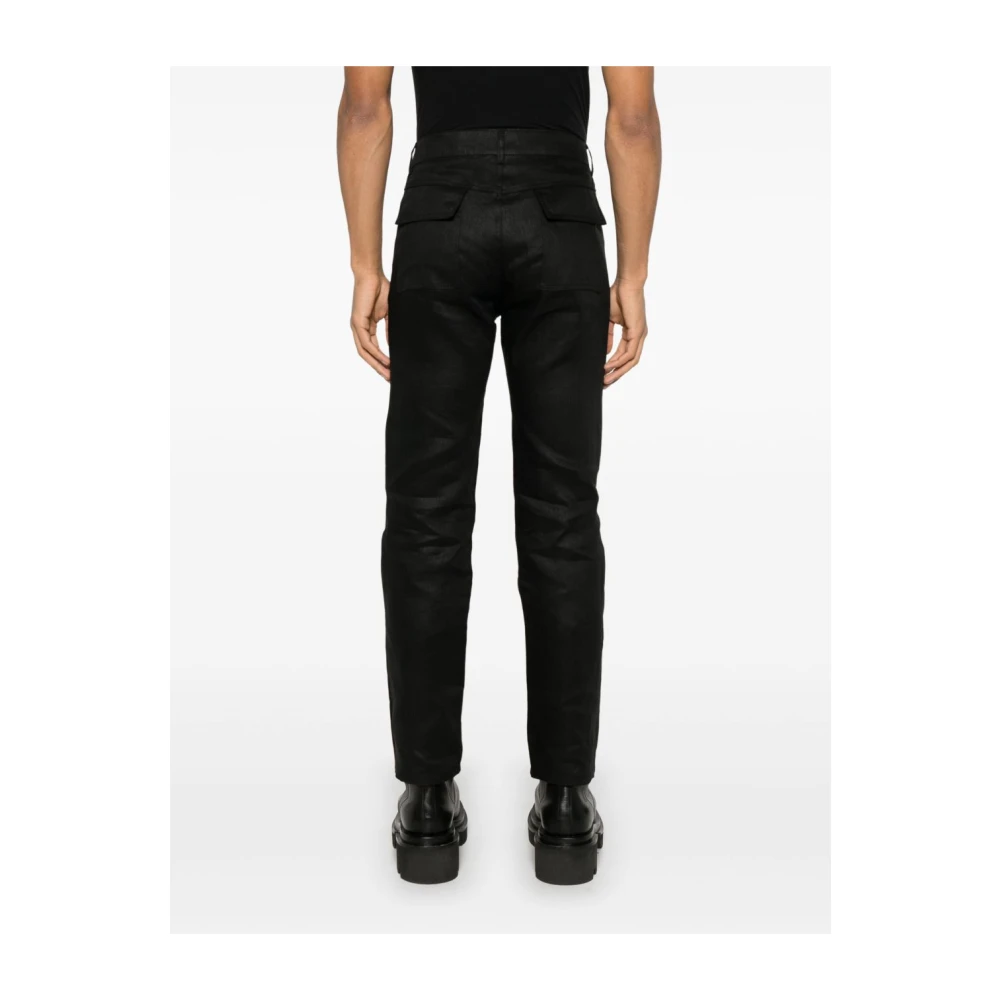 Rick Owens Zwarte Jeans met Klassieke Stijl Black Heren