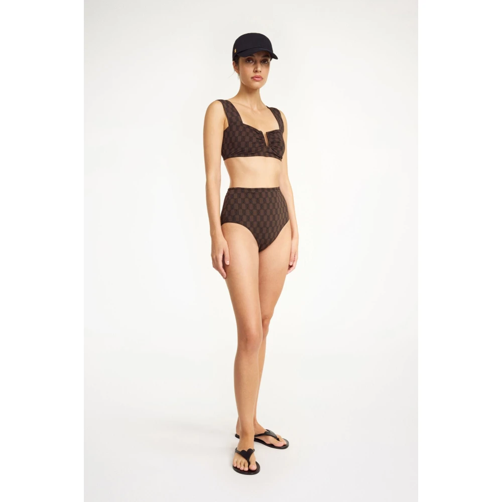 By Malene Birger Donker Mahonie Bikini Broek Belira By Herenne Birger Brown Dames